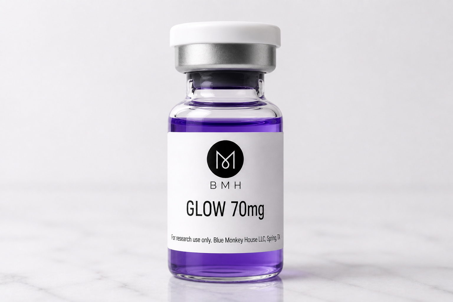 GLOW vial